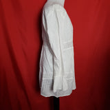 MINT VELVET White Cotton Tunic Size 16.