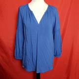 Velvet by Graham & Spencer Blue Top Size S.