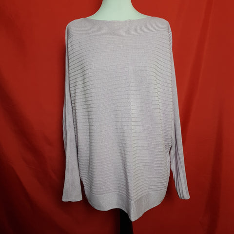 LAURA ASHLEY Pale Pink Jumper Size 16.
