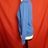 Paul Smith Blue Cotton Wool Cardigan Size M.