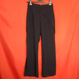 GOEN.J Navy Side Slit Trousers Size 8 UK