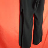 GOEN.J Navy Side Slit Trousers Size 8 UK