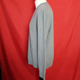 CLUB MONACO Mens Grey Wool Jumper Size M.