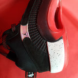 Air Jordan Black White Red Trainers Size 4.5 / 37.5.