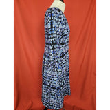 GOAT womens blue multicolour dress Size 14